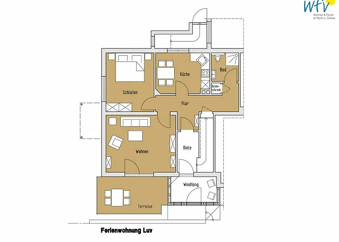 Strandhaus - Luv Апартаменты *